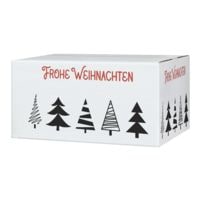 20er-Pack Geschenkkarton mit Weihnachts-Druckmotiv »Tannenbaumallee« 30 x 21,5 x 14 cm