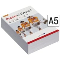 Kopierpapier A5 Plano Universal - 500 Blatt gesamt