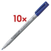 10x STAEDTLER Lumocolor non-permanent 1,0mm (M)