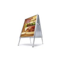 Showdown Displays Kundenstopper 50 x 70 cm Gehrungsecken Innenbereich farbig