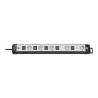 5-fach Steckdose Brennenstuhl Premium-Line mit Schalter grau/schwarz