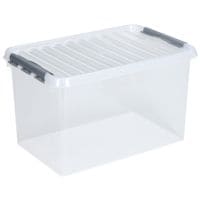 sunware Aufbewahrungsbox Q-line 72 Liter H6163402 transparent