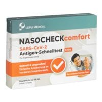 NASOCHECK 5er-Pack SARS-CoV-2 Laien-Antigen-Schnelltest per Nasenabstrich »comfort«