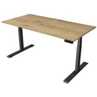 Kerkmann Steh-Sitztisch Move 2 160 cm, T-Fu anthrazit