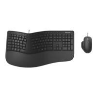 Microsoft Tastatur-Maus-Set »Ergonomic Desktop«