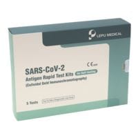 Lepu Medical 5er-Pack »SARS-CoV-2 Antigen Rapid Test Kit« Laien-Antigen-Schnelltest