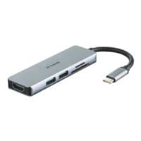 Dlink 5-In-1 USB-C Hub DUB-M530 mit HDMI/Kartenleser