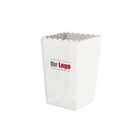 Kompostierbare Popcorn-Becher (klein) mit Ihrem Logo