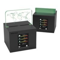 RENZ CO₂-Sensor und -Messgerät »AIR2COLOR PRO« CO2-Ampel - flexibel / einfach einsetzbar / mit Farb-Touchdisplay / Made in Germany