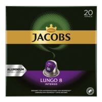 Jacobs 20er-Pack Kaffeekapseln »Lungo 8 Intenso« für Nespresso®