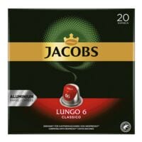 Jacobs 20er-Pack Kaffeekapseln »Lungo 6 Classico« für Nespresso®