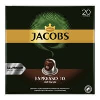 Jacobs 20er-Pack Kaffeekapseln »Espresso 10 Intenso« für Nespresso®