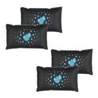 Wenko 4er-Pack Auto-Entfeuchter mit Indikator 400 g