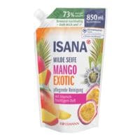 ISANA Milde Seife Mango Exotic 850 ml Nachfllbeutel