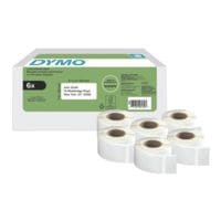 Dymo 6er-Pack LabelWriter Rcksende-Etiketten 2177564 Vorteilspaket
