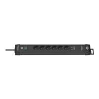 6-fach Steckdosenleiste Brennenstuhl Premium-Line USB-C Power-Delivery mit Schalter schwarz