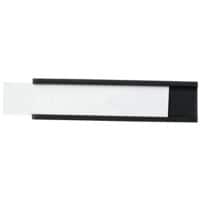Legamaster 63er-Pack Etikettenhalter magnetisch 6,0 x 1,5 cm, schwarz