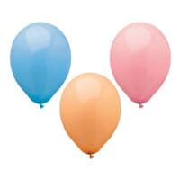 Papstar 10er-Pack Luftballons Pastel farbig sortiert