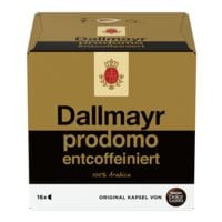 Nescafe 16er-Pack Kaffeekapseln Dolce Gusto Dallmayr Prodomo entkoffeiniert