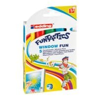 Edding 5er-Pack Fenstermarker Funtastics Window Fun