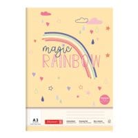 Brunnen Zeichenblock Magic Rainbow A3 20 Blatt