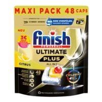 finish 48er-Pack Splmaschinen-Caps Powerball Ultimate Plus All in 1 Citrus