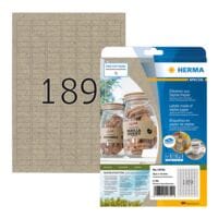 Herma Etiketten aus Silphie-Papier A4 25,4x10 mm