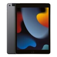 Apple Tablet-PC »iPad 9. Generation (2021)« Wi-Fi + LTE 64 GB space grau