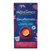 Mvenpick 10er-Pack Nespresso-Kapseln Decaffeinato Espresso