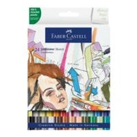 Faber-Castell 24er Etui Sketch Marker Goldfaber
