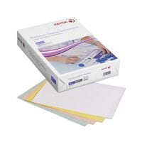 Xerox 125er-Pack Durchschreibepapier Carbonless pre-collated Straight A4 wei / gelb / rosa / blau