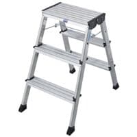 Krause Doppel-KlappTritt MONTO Rolly 2x 3 Stufen