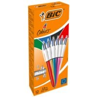 Mehrfarb-Kugelschreiber BIC 4 Colours Shine, dokumentenecht