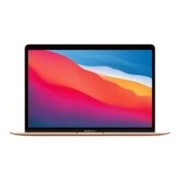 Apple Notebook MacBook Air 13 MGND3 Gold MGND3D/A, Display 33,8 cm (13,3''), Apple M1, 8 GB RAM, 256 GB SSD, Apple macOS Big Sur 11. 0
