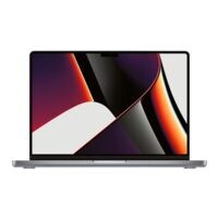 Apple Notebook MacBook Pro 14 MKGQ3 Grau MKGQ3D/A, Display 35,97 cm (14,2''), Apple M1 16-core, 16 GB RAM, 1 TB SSD, Apple macOS Ventura