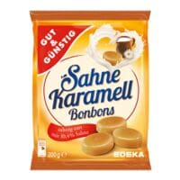 Gut und Gnstig Sahne Karamell Bonbons 200g