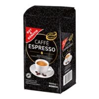 Gut und Gnstig Espresso Caff Espresso 1 kg Kaffeebohnen