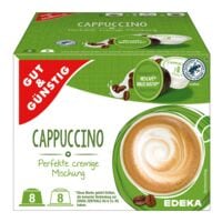 Gut und Gnstig Kaffeekapseln Cappuccino  16 Stck