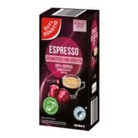 Gut und Gnstig Kaffeekapseln Espresso 20 Stck