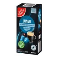 Gut und Gnstig Kaffeekapseln Lungo 20 Kapseln