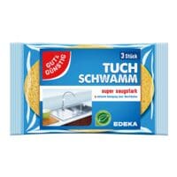 Gut und Gnstig 3er-Pack Tuchschwamm super saugstark
