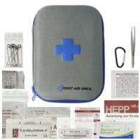 First Aid Only Erste-Hilfe-Tasche Hardcase ohne DIN grau