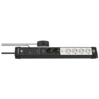 6-fach Steckdosenleiste Brennenstuhl Premium-Line Comfort Switch Plus mit Schalter schwarz