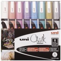 uni-ball 8er-Pack Kreidemarker uni Chalk farbsortiert