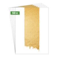 Sigel Motiv-Papier A4 Golden brush stroke