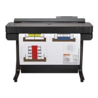 HP DesignJet T650 Tintenstrahldrucker, A0 schwarz weiß Tintenstrahldrucker, 2400 x 1200 dpi, mit WLAN und LAN
