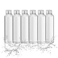 relaxdays Glas-Trinkflasche 500 ml 6er-Set