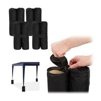 relaxdays Pavillon Gewichte 4er Set