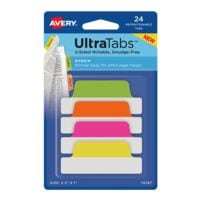 24x Avery Zweckform Haftmarker UltraTabs - Neon 63,5 x 25,4 mm