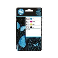 HP Tintenpatrone HP 932, schwarz und 3-farbig - 6ZC71AE